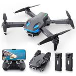 Foldable Drone with Camera for Kids/Adults/Beginners | Foldable RC Quadcopter Toys, Birthday Present for Boys Girls