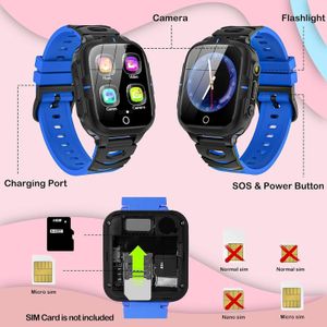 ELEJAFE Kids Smart Watch – Touchscreen GPS Tracker for Children