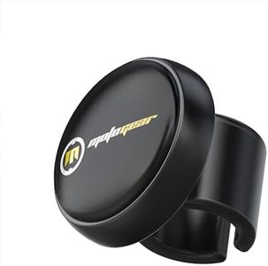 MOTOGEAR Universal Car Steering Wheel Knob Rotary Knob Spinner Handle for Cars 360 Rotation for Car Tractor Truck (Black)