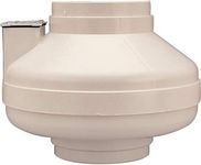 Fantech FR 140 Inline Centrifugal 6" Duct Fan, Molded Housing, 214 CFM