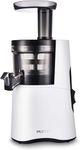 Hurom H-Aa Slow Cold Press Juicer Slow Squeeze Alpha Technology All-In-One Juicer Make Juice, Smoothies, Nut Milk, Sorbet. Easy To Clean Slow Juicer (Made In Korea), Matte Silver, 150 Watts