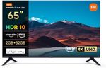 Xiaomi TV F 65, 65 Zoll (165 cm), 4K UHD, Smart TV, Fire OS8, Triple Tuner DVB-C/S/S2/T/T2,HDR10, MEMC, 60Hz mit 120Hz Game Boost Mode,Sprachsteuerung mit Alexa,2GB+32GB, Kompatibel mit Apple AirPlay