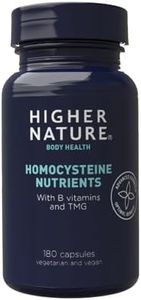 Higher Nature H Factors - Homocysteine & Heart Nutrients - 180 Vegicaps