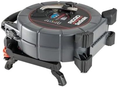 RIDGID 70038 SeeSnake® NANOreel Inspection Camera, 512 Hz Sonde, High-Efficiency LEDs, Compatible with any SeeSnake monitor or Wi-Fi Hu