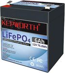 KEPWORTH Lithium LiFePO4 12V 6Ah Re