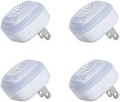 OWLTRA OW-5 Ultrasonic Rodent Repellers 4 Pack, Effectively Repel Rodents While 100% Silent & Safe to Humans and Non-Rodent Pets, White