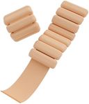 Bala Bangles - Set of 2 (2lb Each) | Adjustable Wearable Wrist & Ankle Weights | Yoga, Dance, Barre, Pilates, Cardio, Aerobics, Walking | Monochromatic Sand