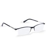 DR.HARMANN'S READING GLASSES® FULL RIM READERS FITTED WITH BLUE BLOCK LENS (Model: iRead FOUR Black colur +1.75 with Blue Ray Filter Lens)