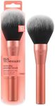 Real Techniques Extra Big Powder Brush, Large Makeup Brush For Powder, Fluffy Head For All-Over Setting, XL Brush For Quick Application, Stocking Stuffer, Cruelty-Free, Synthetic Bristles, 1 Count