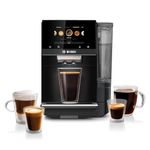 Bosch 800 Series Fully Automatic Espresso Machine with Home Connect, 35 Beverage Varieties with Coffee World, Double Cup, in Black TPU60309