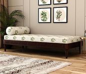 NATRAJ ART & CRAFT Sheesham Wood Designer Divan Bed (Walnut)