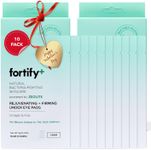 Fortify 9-in-1 Korean Under Eye Pads with Zeolite - Anti Dark Circles & Puffy Eyes Treatment, Dermatologist Tested - Hydrating & Anti-Aging Eye Patches - Natural Clean Beauty - 10 Pairs