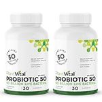 PlantVital Probiotics for Women - 50 Billion Cfu 15 Bacteria Strains - Probiotic Supplement - Probiotics - Gluten and Soy Free Probiotics Women - Probiotic Women - 2 Months Supply - 60 Capsules