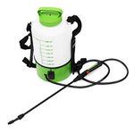 UUK 5L / 8L Power Electric Sprayer for Gardening,Backpack Weed Killer Sprayer,Adjustable Flow Rate, Rechargeable Lithium Battery for Garden Watering Agriculture Weed Pest Control Killer,8L