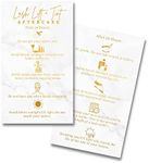 Lash Lift and Tint Aftercare Cards 