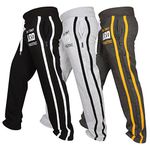ARD Men's Fleece Joggers Track Suit Bottom Jogging Exercise Fitness Boxing MMA Gym Sweat Fleece Trousers (Charcaol, XL(36-38''))