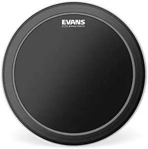 Evans Bass Drum Heads - BD22EMADONX - EMAD - Onyx 22-inch Bass Drum Head