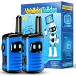 EUTOYZ Walkie Talkie Kids, Toys for 3-8 Year Old Boy Gift for 5 6 7 8 Year Olds Boys Toys Age 4-7 Kids Toys Age 3 4 5 Outdoor Toys Walkie Talkie Sensory Toys for Autism Kids Camping Accessories Blue