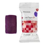 McKesson Cast Tape 3 Inch X 12 Foot Fiberglass Purple 115-3U, 10 Ct