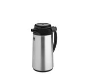 (Black/Chrome) - Zojirushi Premium Thermal 1-Litre Carafe, Brushed Stainless Steel