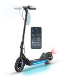 Gyrocopters FlashX Latest Electric Scooter for Adults & Teens with LED Lights, Smart Anti Theft Lock APP, Cruise, Speed 32km/h Upto 32km 350W Motor, Foldable Escooter, 8.5” Tires, UL2272 Approved