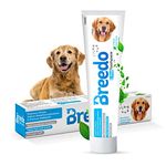 Breedo Cool Mint Oral Health Toothpaste For Dogs-100G|Soothing Mix Of Mint And Cinnamon Oil Suitable For Dogs And Puppies|Dog Toothpaste|Dog Teethbrush