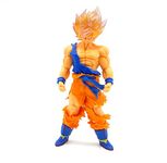 Trunkin Anime DBZ Goku Super saiyan SSJ2 Self standing Action Figures PVC Anime