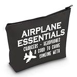 PYOUL Airplane Essentials Bag Funny