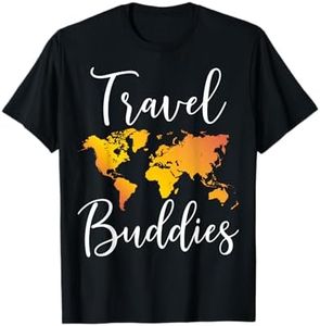 Travel Buddies T-Shirt Matching Couple Traveler Adventure T-Shirt