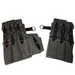 warreplica German WWII MP40 Wehrmacht Magazine Pouch Set - Green