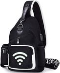 Wifi Sling Bag for Boys with USB, S