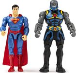 DC Comics 4-Inch SUPERMAN vs. DARKSEID Action Figure 2-Pack with 6 Mystery Accessories, Adventure 2