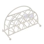 Ambiente Lattice Design Upright Napkin Holder Cream