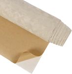 CRE8TIVE Beige Felt Drawer Liner 12"x80" Self Adhesive Velvet Flocking Liner for Jewelry Drawer Velvet Wallpaper Peel and Stick Beige Contact Paper Fabric Felt Sheets for DIY Crafts Box Lining Dresser