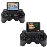 Amazplus 8 Bit Gaming Console Pack of 2 Hand Held Game Consoles Retro TV Video Game for Kids 7 to 10 Years 500 in 1 Controller Gamepad Portable Gameboy Digital Player Pocket Gamer Mario