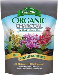 Espoma Organic Charcoal for Horticultural Use, All Natural Carbon Material Helps Improve Drainage in Containers and Terrariums. for Organic Gardening, 4 qt. Bag; Pack of 1