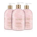 Baylis & Harding Elements Pink Blossom and Lotus Flower Hand Wash, 500 ml (Pack of 3) - Vegan Friendly