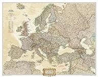 National Geographic Europe Wall Map