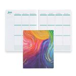 Erin Condren 2025 Softbound Life Planner (Jan - Dec 2025), 8” x 10” 12-Month Weekly & Monthly Planner Journal, Vertical Layout, Soft Cover, Layflat Binding, Evolve Cover & Interior Design