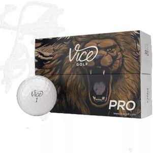 Vice Pro White Golf Balls (One Sleeve (3 Golf Balls))