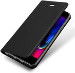 SmartLike Case for iPhone SE (2020), Protective Magnetic Leather Flip Cover for iPhone SE (2020) - Black