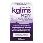 Kalms Night, 56 Tablets - Traditional Herbal Medicinal Product Used for The Temporary Relief of Sleep Disturbances