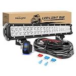 Nilight LED Light Bar 20 Inch 126W 