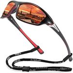 Sports Polarized Sunglasses For Men Cycling Driving Fishing 100% UV Protection