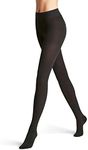 FALKE Women's Family Tights, Breathable, Sustainable Cotton, Lightweight, Skin-Friendly, Grey (Anthracite Melange 3089) - Sustainable, L, 1 Pair