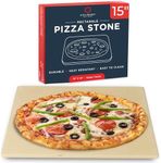 Large Pizza Stone for Oven – 15 x 1