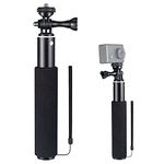 WOLFANG Action Camera Selfie Stick Compatible with Action Camera gopro/dji/Surfola/apexcam