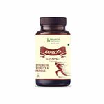 Bhumija Lifesciences Korean Red Ginseng 60 Vegetarian Capsules, Pack of 1 | Helps in Improving Strength, Vitality and is Effective for Fatigue