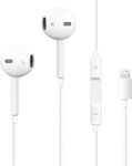 Earphones Earbuds with Wired Lightning Headphones Ear Pods with Microphone & Remote Noise Cancelling in-Ear Headset Control for iPhone 14/14 Plus/14 Pro Max/13/13 Mini/12/11/X/XR/XS/SE/8/7/iOS01