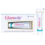 Glamwite Max Skin Lightning Cream for Men & Women | Targeted Formula on Hyperpigmentation and Dark Spots | Kojic Acid Dipalmitate | Glycolic Acid, Alpha Arbutin, Licorice Extract | Vitamin E Acetate | Non-Steroidal | Bleach-Free | Paraben-Free (20g)